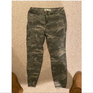 Camo jeans